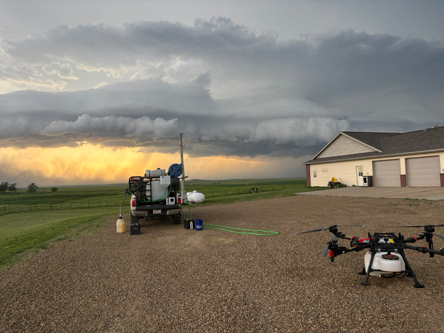 The RoadRunner (Pickup Box Drone Tendering Unit)